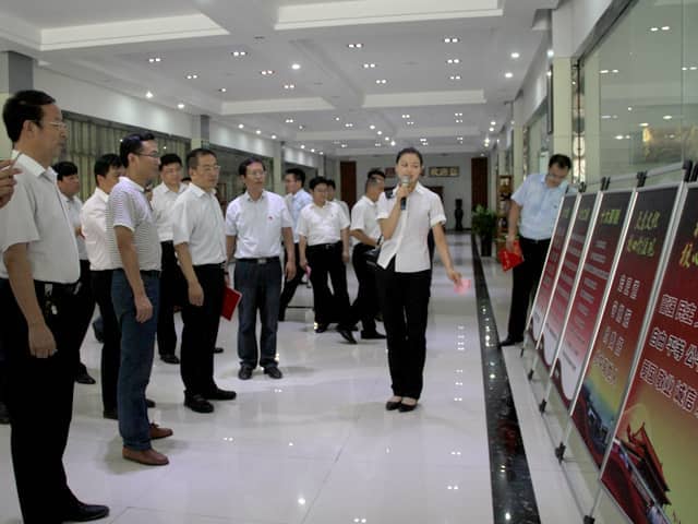 梁山縣委常委、組織部部長(zhǎng)王建一行蒞臨天意機(jī)械調(diào)研