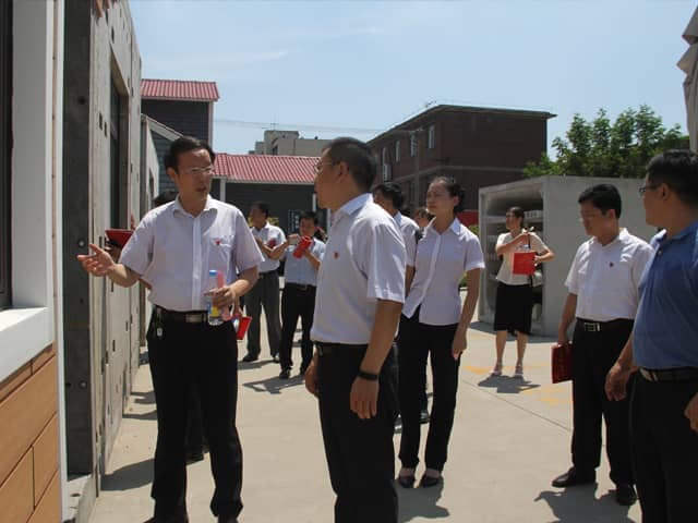 梁山縣委常委、組織部部長(zhǎng)王建一行蒞臨天意機(jī)械調(diào)研