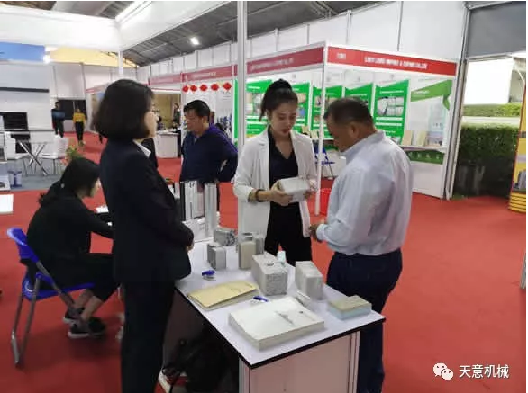 陽(yáng)春三月，天意機(jī)械亮相2019年越南河內(nèi)建材展